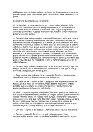 Don quijote de la Mancha