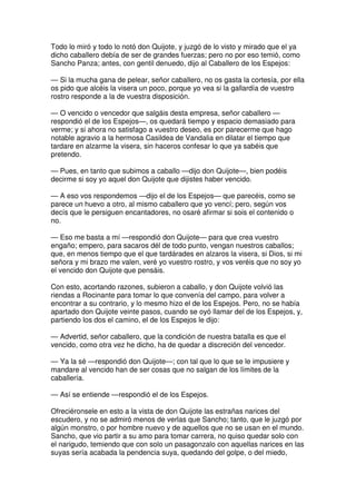 Don quijote de la Mancha