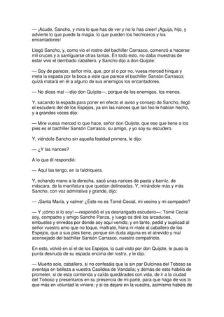 Don quijote de la Mancha