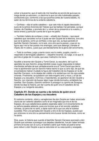 Don quijote de la Mancha