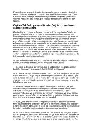 Don quijote de la Mancha