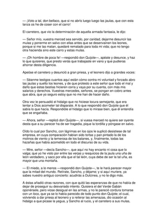 Don quijote de la Mancha