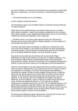 Don quijote de la Mancha