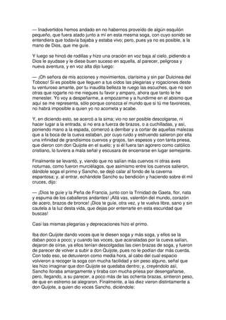 Don quijote de la Mancha