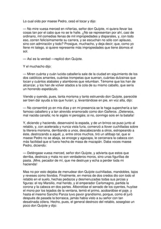 Don quijote de la Mancha