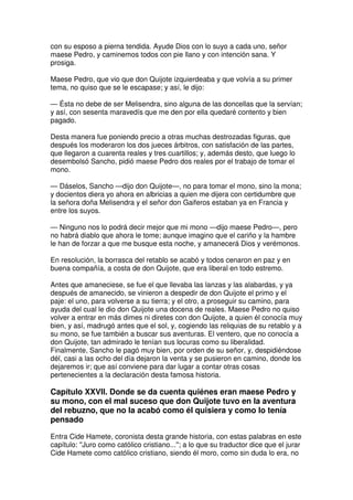 Don quijote de la Mancha