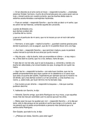 Don quijote de la Mancha