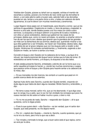 Don quijote de la Mancha