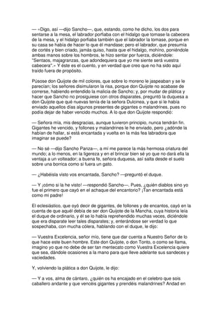 Don quijote de la Mancha