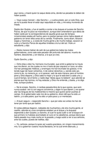 Don quijote de la Mancha