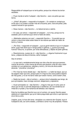 Don quijote de la Mancha