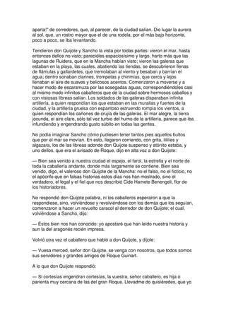 Don quijote de la Mancha