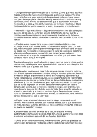 Don quijote de la Mancha