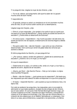 Don quijote de la Mancha