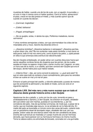 Don quijote de la Mancha