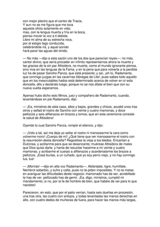 Don quijote de la Mancha