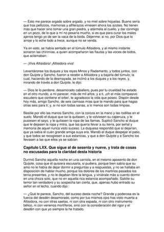 Don quijote de la Mancha