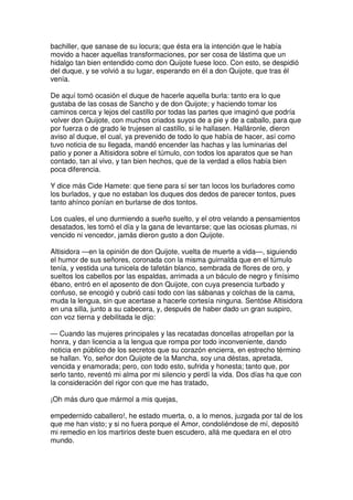 Don quijote de la Mancha