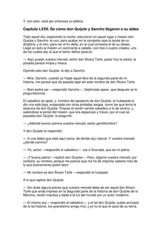 Don quijote de la Mancha