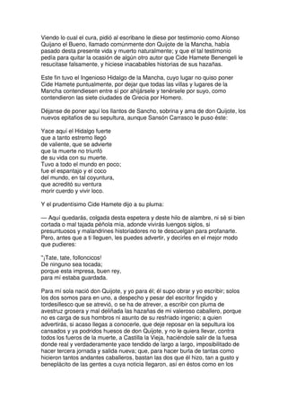 Don quijote de la Mancha