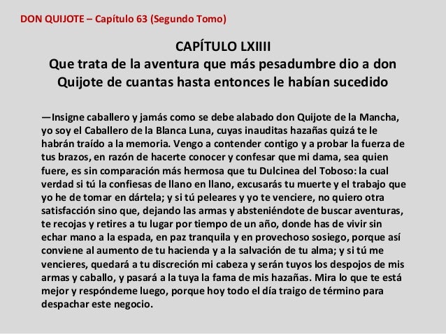 Don Quijote Capitulo 74 Analisis