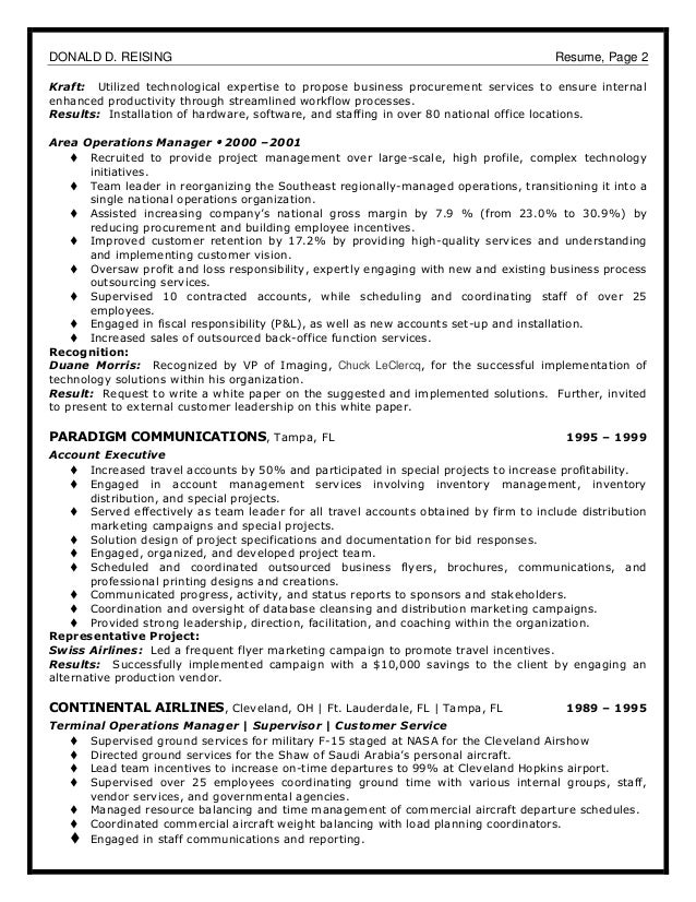 Dobras donald resume
