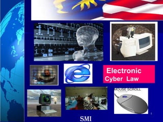 Electronic   Cyber  Law smi 