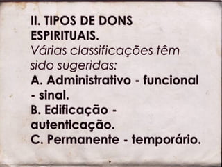 Dons do Espírito