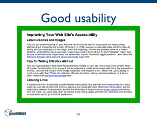Good usability




      32
 