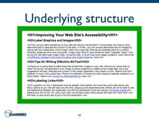 Underlying structure




         33
 