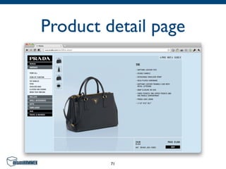 Product detail page




         71
 