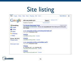 Site listing




     74
 