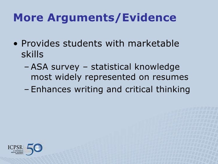 Quantitative Literacy Don T Be Afraid Of Data In The