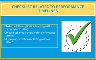 Performance Testing – Look Before you Leap | PPTX