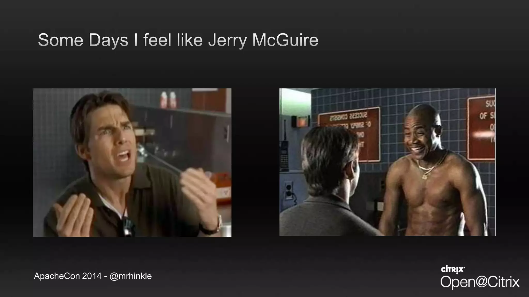 ApacheCon 2014 - @mrhinkle
 