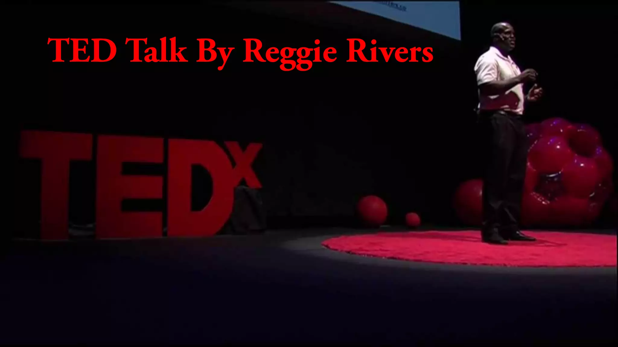 Don T Focus On Goals By Reggie Rivers A Visual Summary Ppt