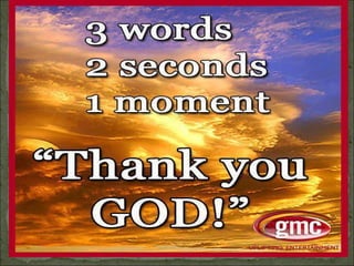 Don’t give up, please!