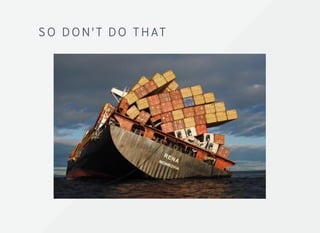 SO DO N'T D O THATSO DO N'T D O THAT
 