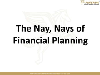 Donts of personal_finance