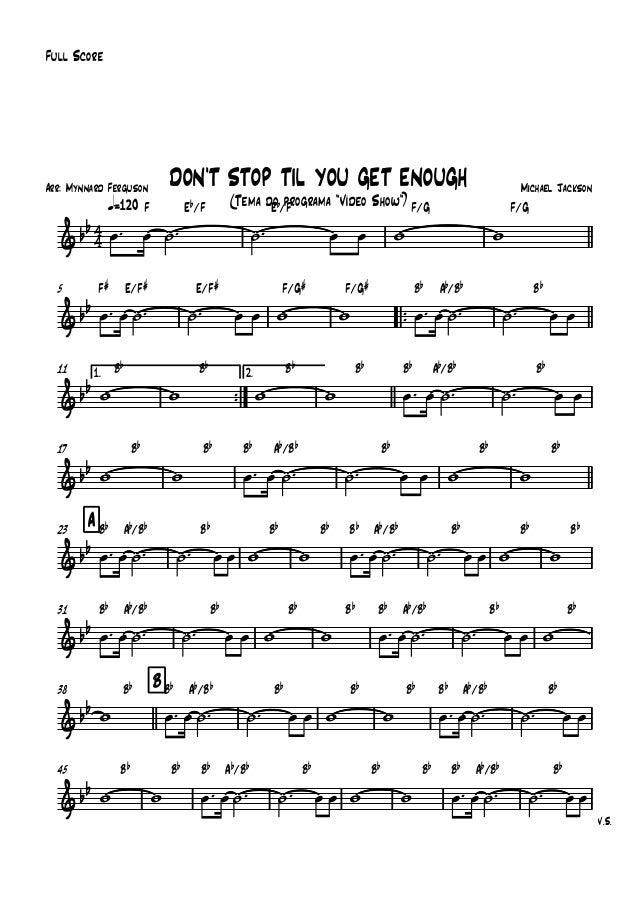Don t stop til you get enough