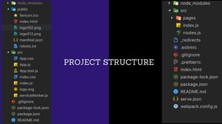 PROJECT STRUCTURE
 
