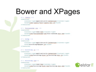 Bower and XPages
 