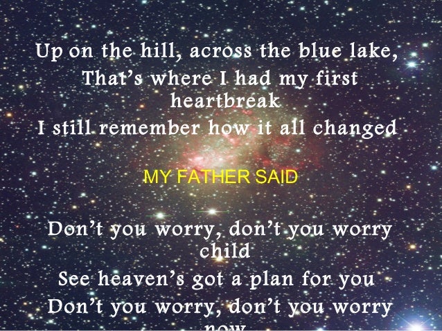 Don T You Worry Child By Swedish House Mafia