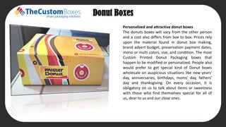 Donut Boxes | Custom Printed Donut Packaging
