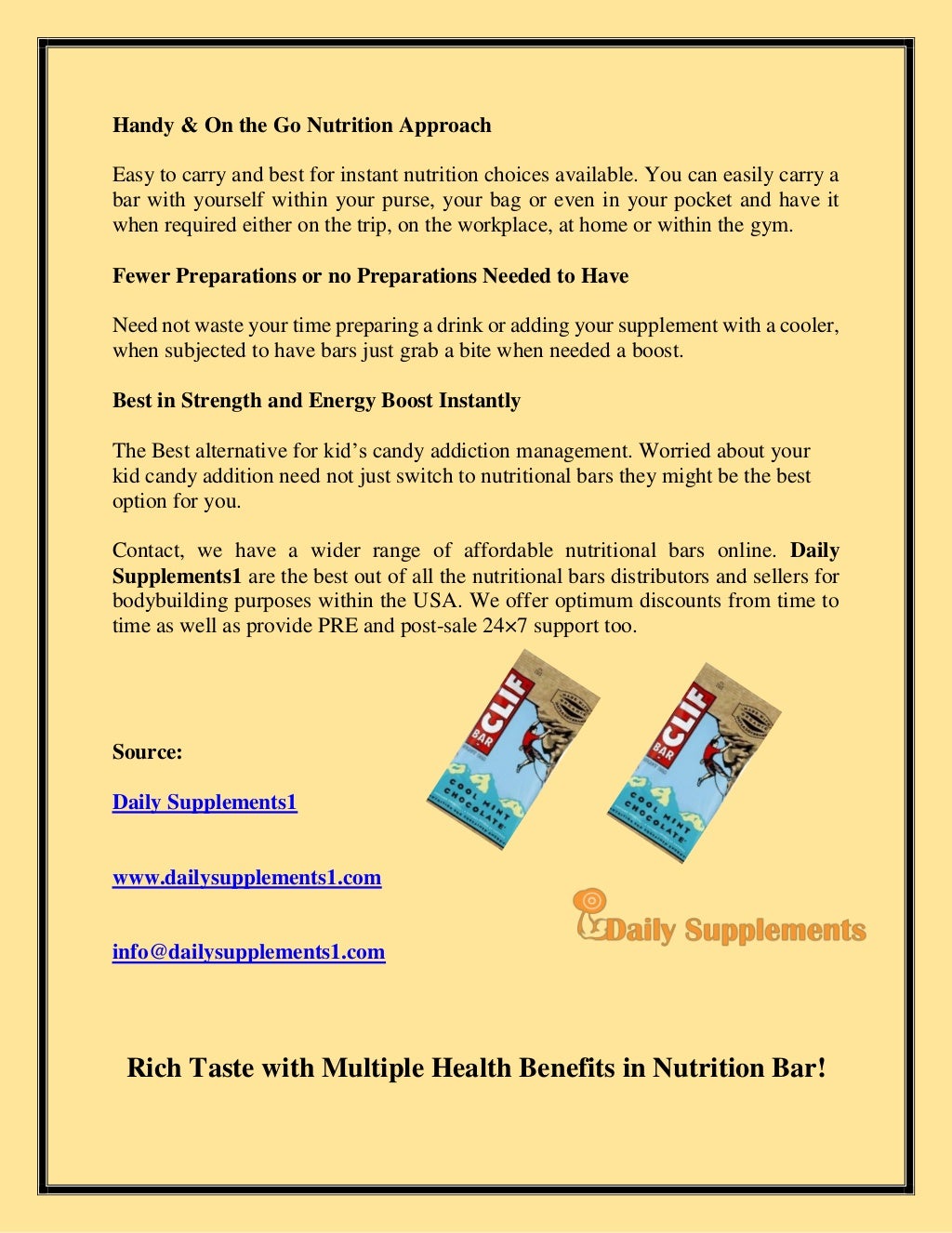 Do Nutrition Bars Become The Best On The Go Requisite For All Health