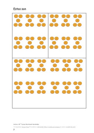 Autora: Mº Teresa Bartolomé Hernández
Pictogramas: Sergio PalaoProcedencia: ARASAAC (http://catedu.es/arasaac/) Licencia: CC (BY-NC-SA)
7
Estos son
 