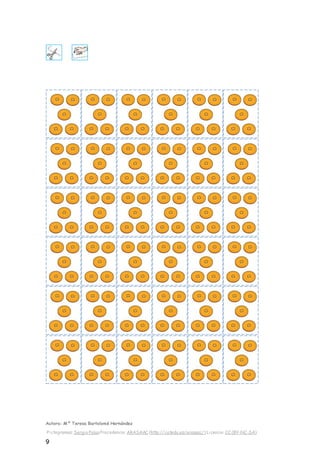 Autora: Mº Teresa Bartolomé Hernández
Pictogramas: Sergio PalaoProcedencia: ARASAAC (http://catedu.es/arasaac/) Licencia: CC (BY-NC-SA)
9
 