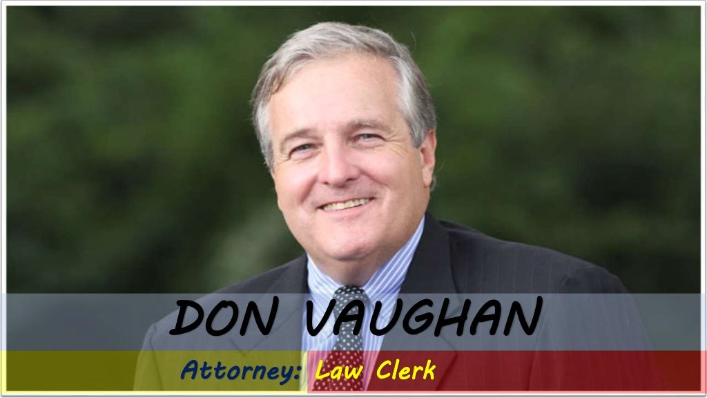 Donald R Vaughan, Attorney Veteran Attorney