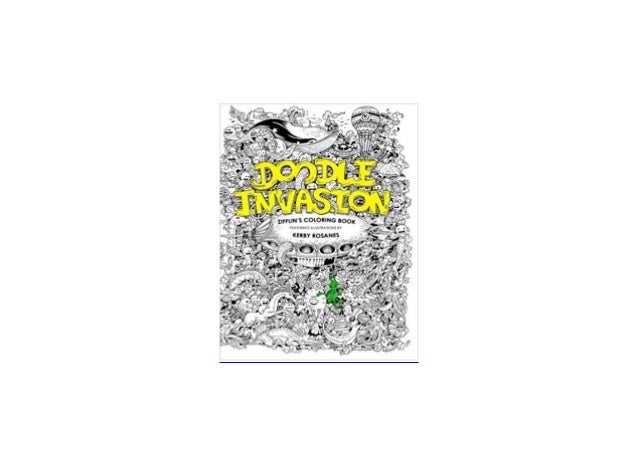 Download Pdf No Cost Library Doodle Invasion Zifflins Coloring Book Volume