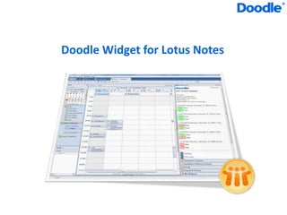 Doodle Widget for Lotus Notes 